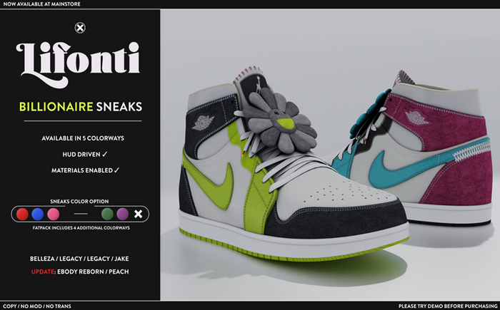LF / Billionare Sneaks / FATPACK