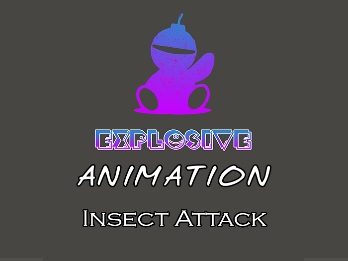Explosive animation - Insect Attack Full Perm