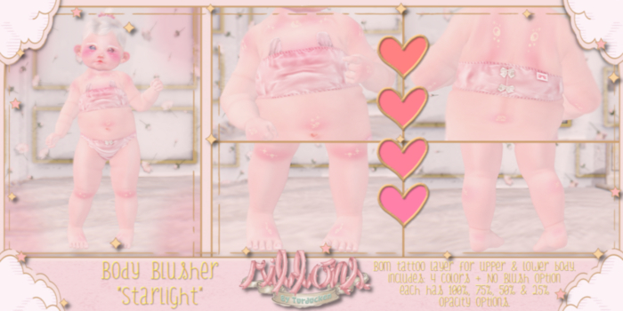 {Ribbons} Body Blusher - Starlight {Box}