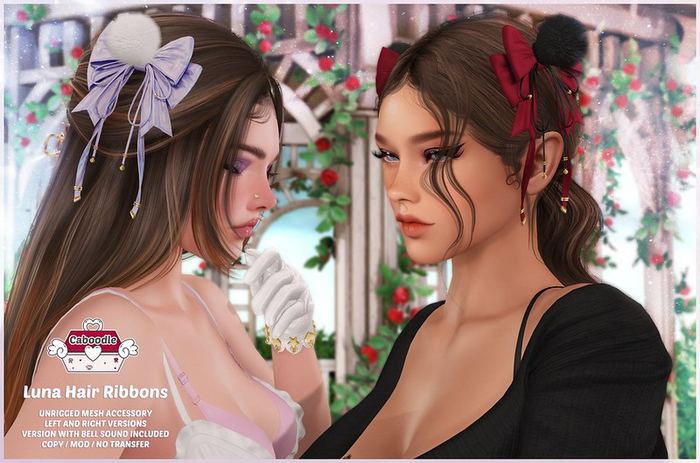 Caboodle - Luna Hair Ribbons - Fatpack