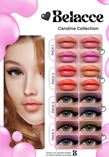 [BELACCE] Caroline Eyeshadow Collection Pack 2