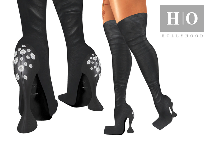 DEMO Hollyhood Madre Boots with Gems