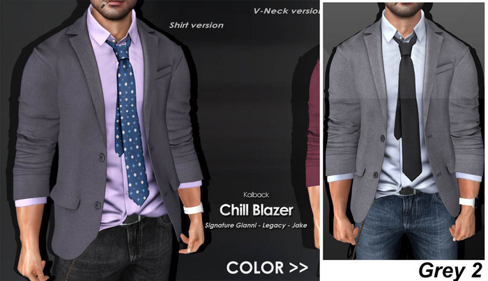 <Kalback> Chill Blazer Grey 2
