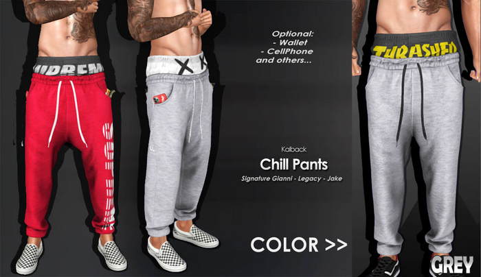 <Kalback> Chill Pants Grey