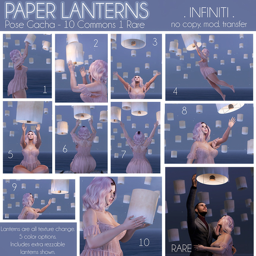 . Infiniti . - Paper Lanterns - {6}