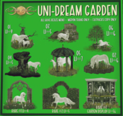 33 )O( GC: Uni-Dream Garden - RARE #3