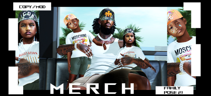 M E R C H- FAMILY POSE 21 (YOUTH BENTO) ADD ME