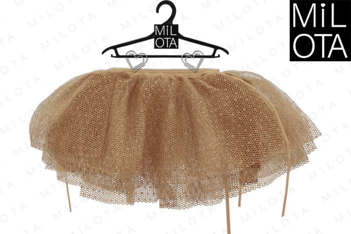MILOTA: Sasha skirt [cinnamon]