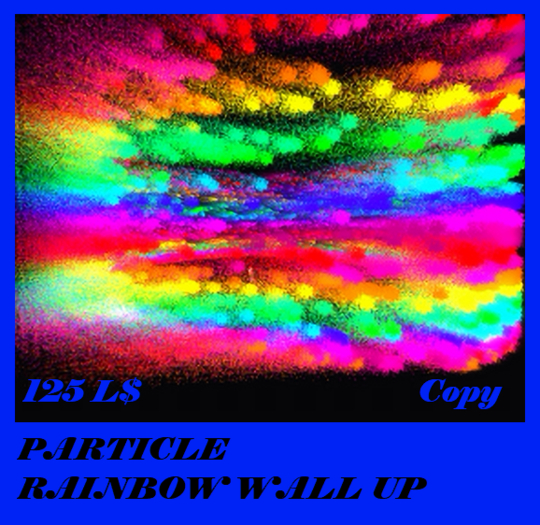 PARTICLE RAINBOW WALL UP