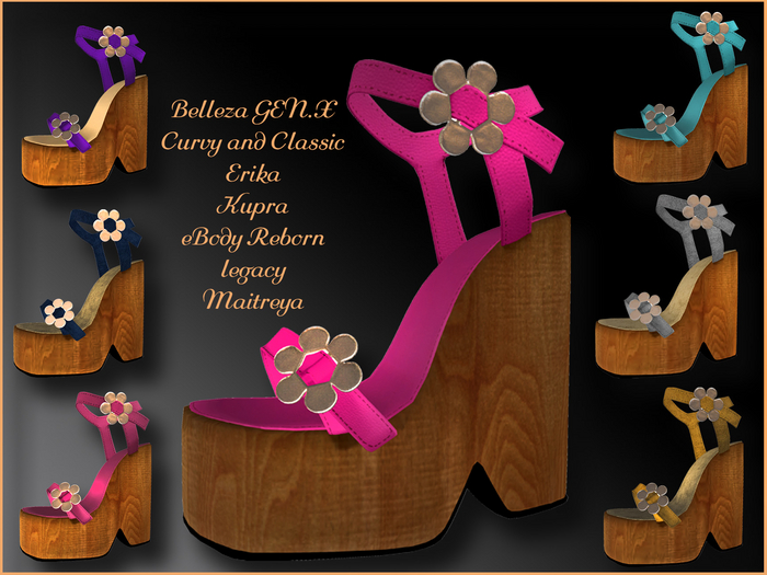 DEMO Viola HEELS, LEGACY, REBORN, GEN.X, MAITREYA,KUPRA