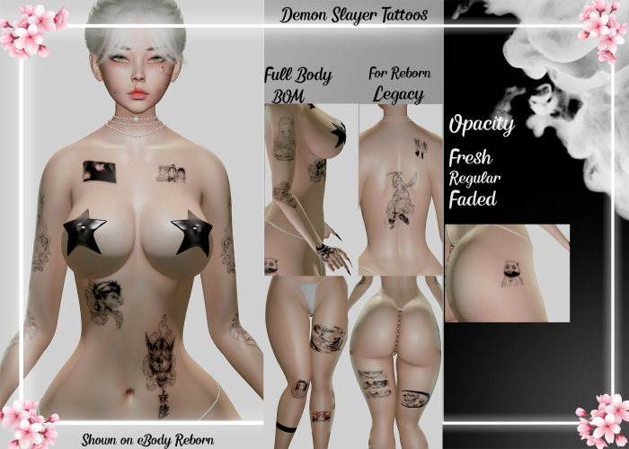 [Kiyo] Demon Slayer Tattoos