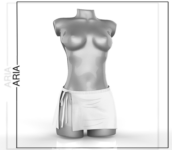 White Rouvy Skirt Reborn