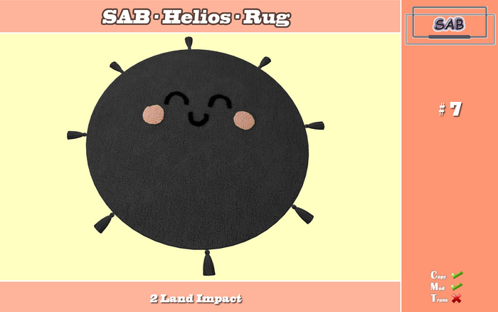 SAB - Helios - Rug #7