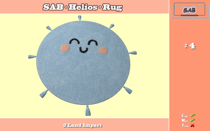 SAB - Helios - Rug #4