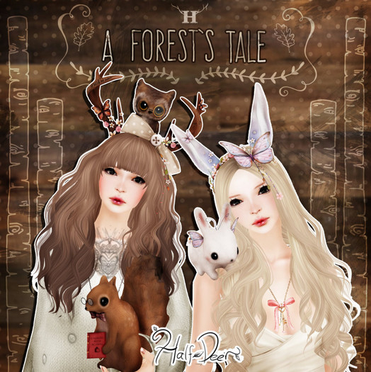 +Half-Deer+ Forest's Tale - Pack Choco + Snowy Flutterbun RARES