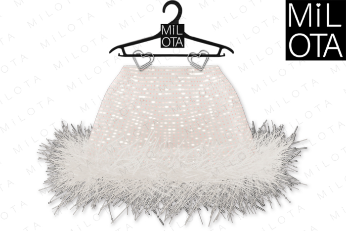 MILOTA: Yasmin skirt [milk]