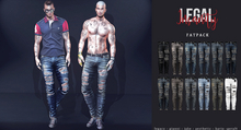 Legal Insanity - James ripped denims FATPACK