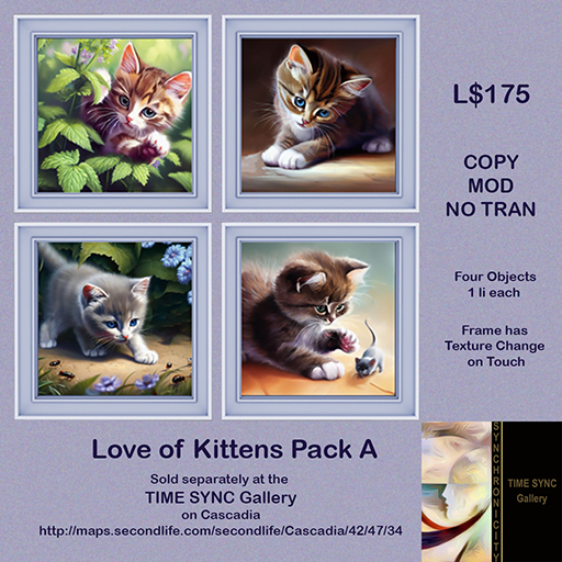 Love of Kittens Pack A