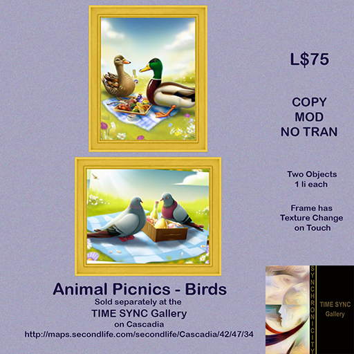 Picnic Animals - Birds