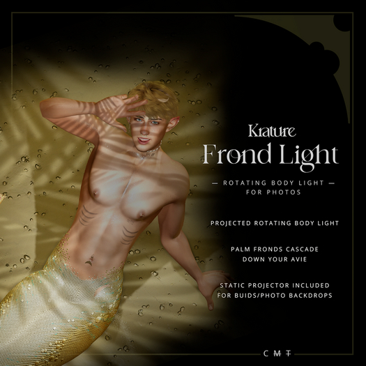 ((Krature)) - Frond Light - Rotating Body Light