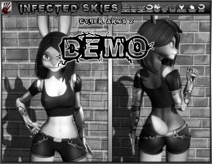 *IS DEMO* Cyber Arms 2 Furry Female   