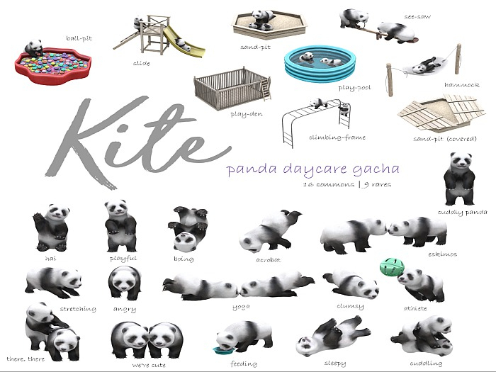 KITE - Panda Daycare - Acrobat