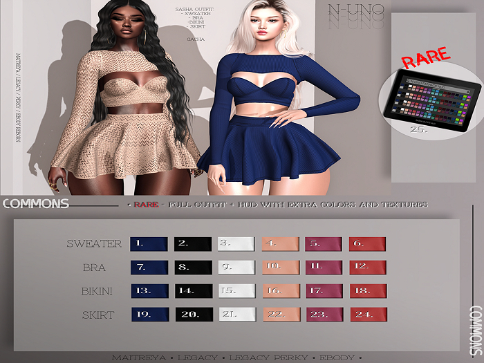 25. N-Uno - Sasha Outfit // reborn RARE