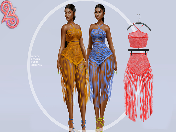 Four23 Lior Set Red