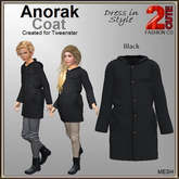 Anorak Coat [2cute] Black