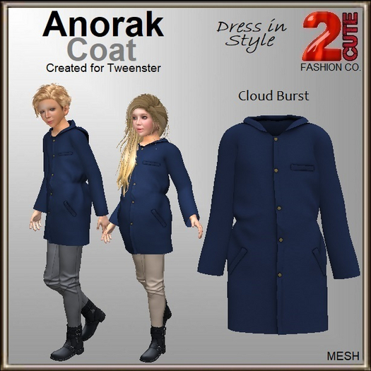 Anorak Coat [2cute] Cloud Burst