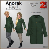 Anorak Coat [2cute] Lunar Green