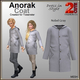 Anorak Coat [2cute] Nobel Gray