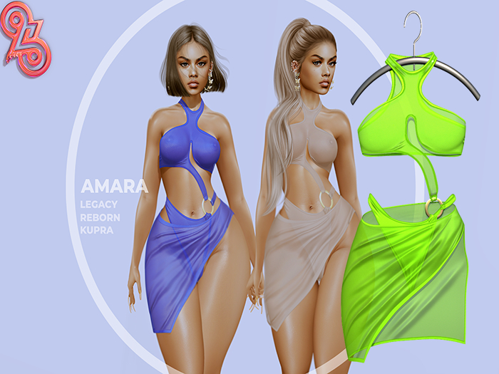 Four23 Amara Set Lime