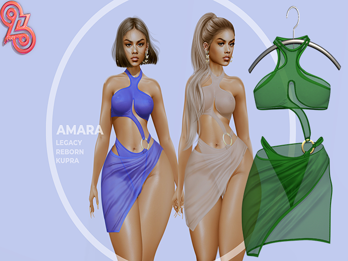 Four23 Amara Set Green