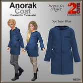 Anorak Coat [2cute] San Juan Blue
