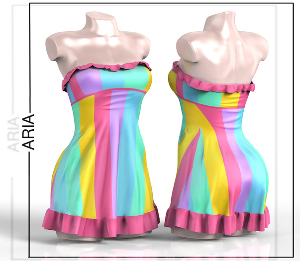 Rainbow Pastel Dress Legacy