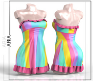 Rainbow Pastel Dress Legacy Perky