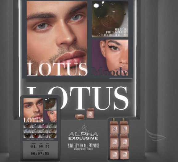 12. LOTUS. Moody Eyes  [boxed] RARE