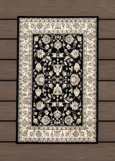 Blackcream classic Rug