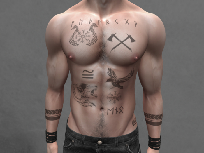 MANTALA WOLF TATTOO