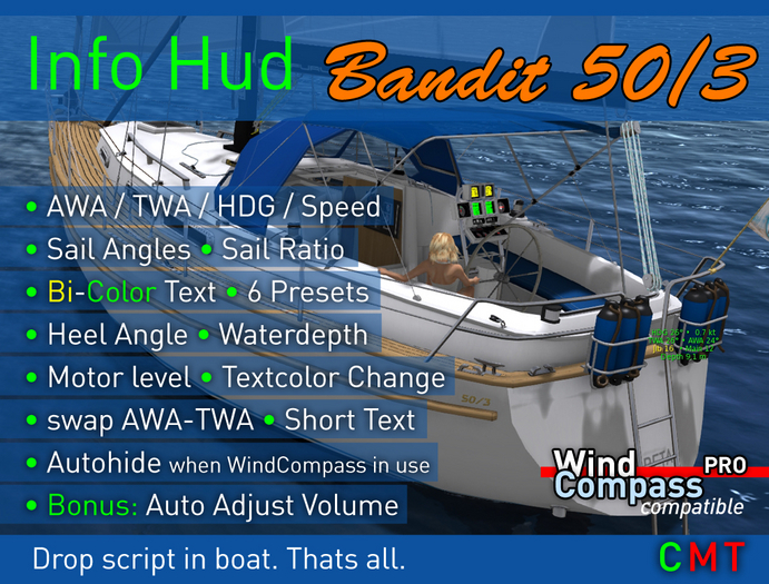 Bandit 50/3 - Info Hud