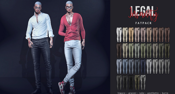 Legal Insanity - Cooper cargo pants FATPACK