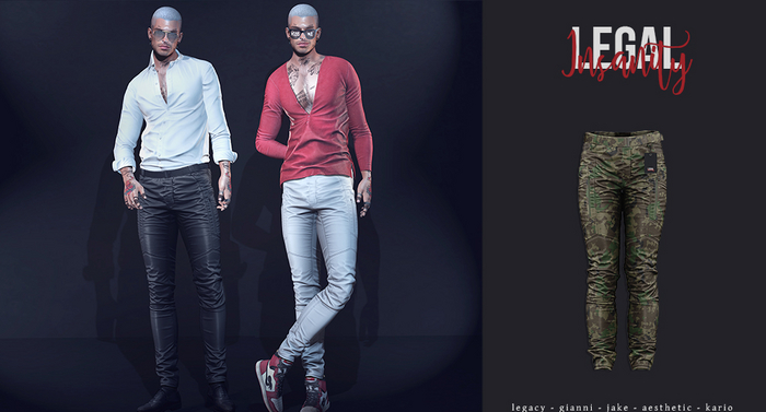 Legal Insanity - Cooper cargo pants #31