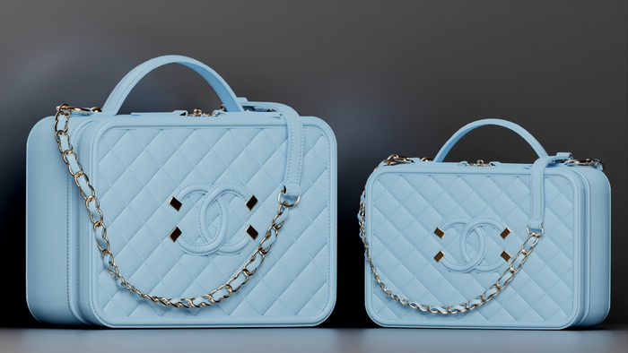 The French collection bag V.4 Blue 