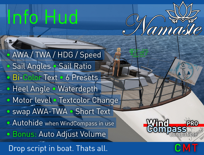 Namaste - Info Hud