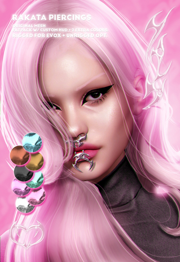 naja // rakata piercing set iconpack