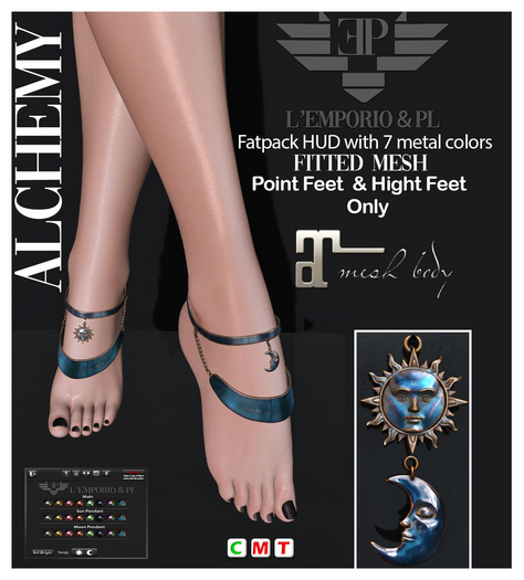 L'Emporio&PL::*Alchemy*::-Jewel Feet -Maitreya-