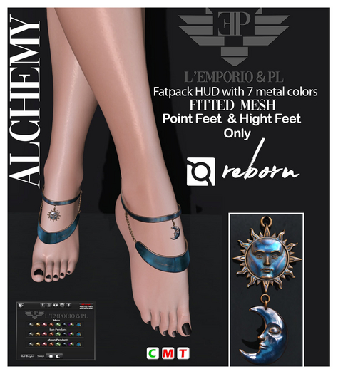 L'Emporio&PL::*Alchemy*::-Jewel Feet - eBody REBORN