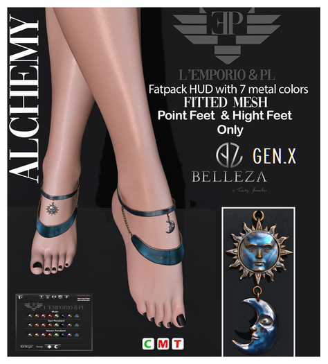 L'Emporio&PL::*Alchemy*::-Jewel Feet - Belleza Gen X-