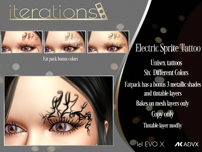 iterations Electric Sprite Fatpack